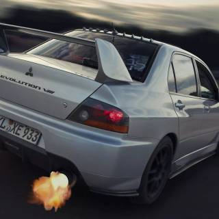 Mitsubishi Lancer Evo VI wallpaper