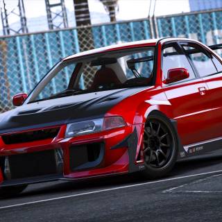 Mitsubishi Lancer Evo VI wallpaper