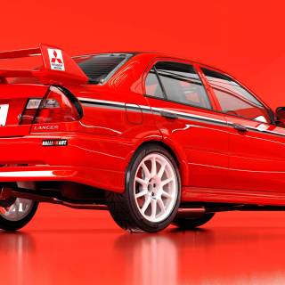 Mitsubishi Lancer Evo VI wallpaper