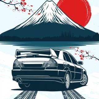 Mitsubishi Lancer Evo VI wallpaper