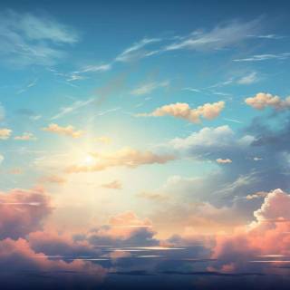 Simple sky wallpaper