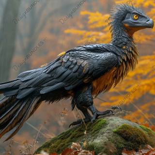 Microraptor wallpaper