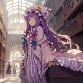 Patchouli Knowledge wallpaper