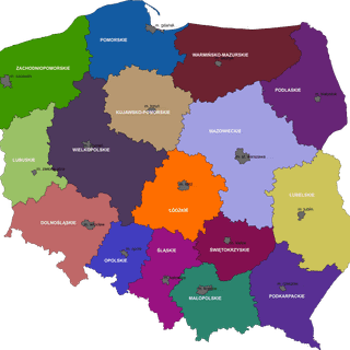 Poland map wallpaper