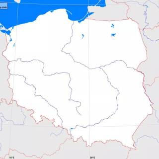 Poland map wallpaper