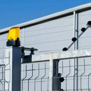 Electric fence wallpaper