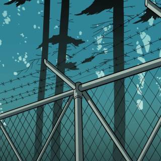 Electric fence wallpaper