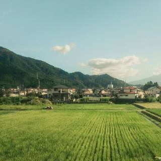 Rural Japan wallpaper
