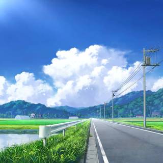 Rural Japan wallpaper