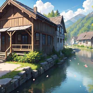 Rural Japan wallpaper