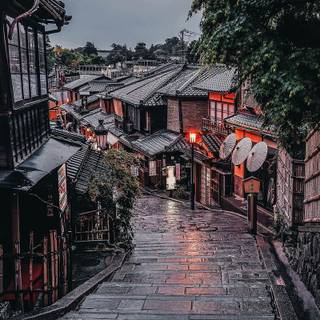 Rural Japan wallpaper