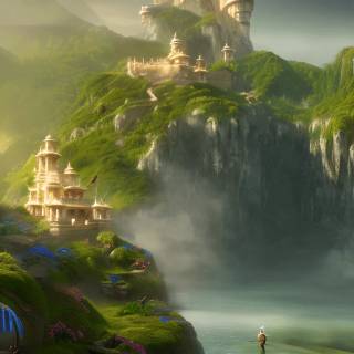 Indian castle wallpaper