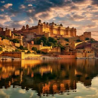 Indian castle wallpaper