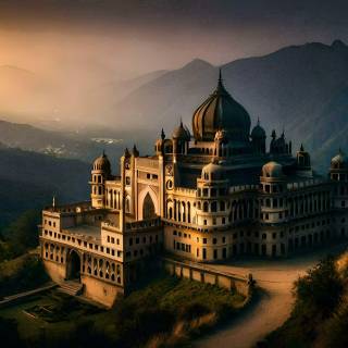 Indian castle wallpaper