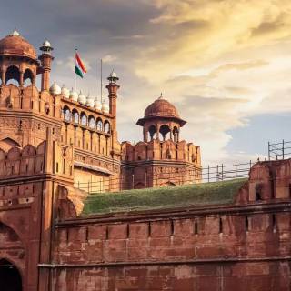 Indian castle wallpaper