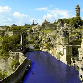 Indian castle wallpaper