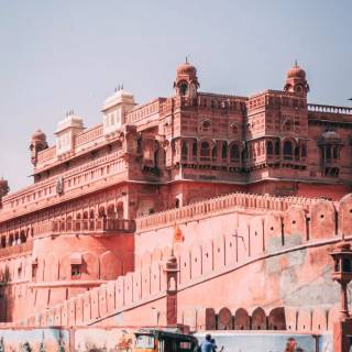Indian castle wallpaper