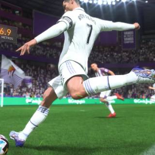 Ronaldo shooting wallpaper