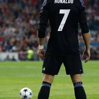 Ronaldo shooting wallpaper