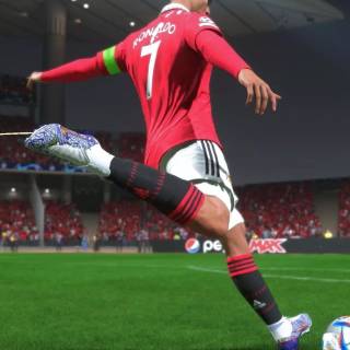 Ronaldo shooting wallpaper