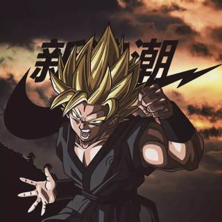 Dragon Ball Z Nike wallpaper
