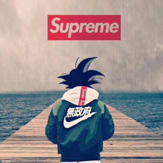 Dragon Ball Z Nike wallpaper