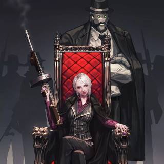 Mafia anime girl wallpaper