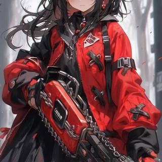 Mafia anime girl wallpaper