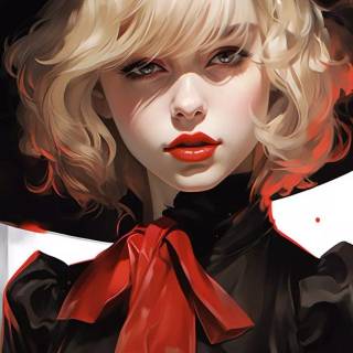 Mafia anime girl wallpaper