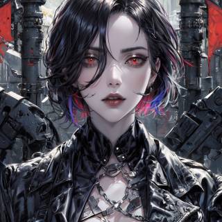 Mafia anime girl wallpaper