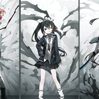 Mafia anime girl wallpaper