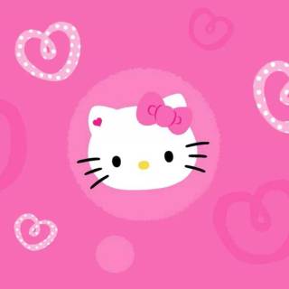 Hello Kitty collage laptop wallpaper