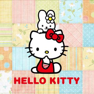 Hello Kitty collage laptop wallpaper