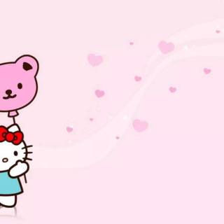 Hello Kitty collage laptop wallpaper