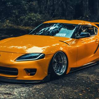 Toyota Supra laptop wallpaper