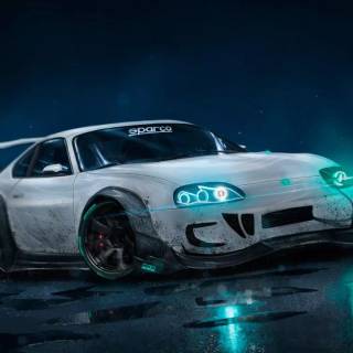 Toyota Supra laptop wallpaper