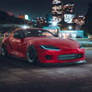 Toyota Supra laptop wallpaper