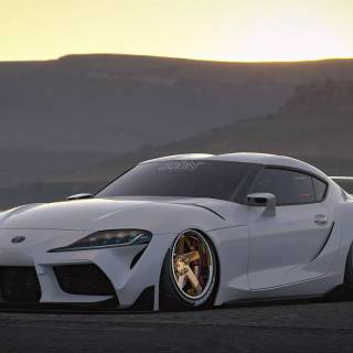 Toyota Supra laptop wallpaper