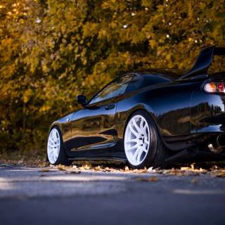 Toyota Supra laptop wallpaper