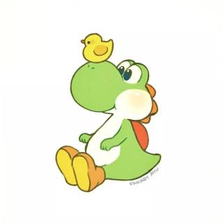 Cute Yoshi wallpaper
