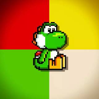 Cute Yoshi wallpaper