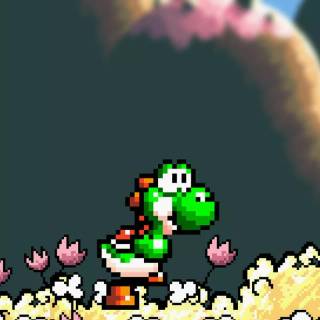 Cute Yoshi wallpaper
