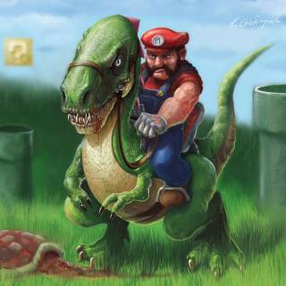 Cute Yoshi wallpaper