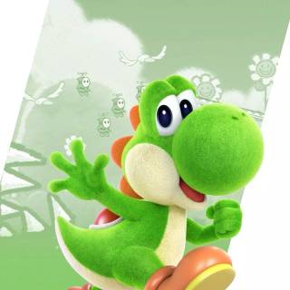 Cute Yoshi wallpaper