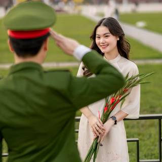 Army salute iPhone wallpaper