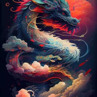 Amazing dragons wallpaper