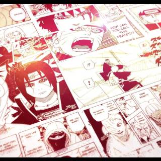 1920x1080 Naruto anime manga panels wallpaper