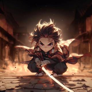 Tanjiro 1920x1080 wallpaper