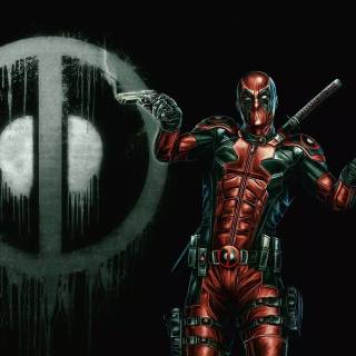 Deadpool mask wallpaper
