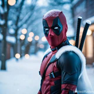 Deadpool mask wallpaper